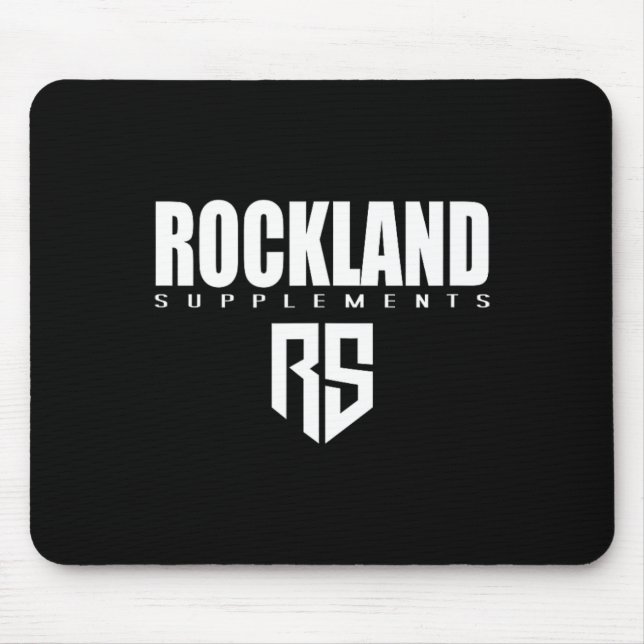 Mens Rockland Supplements Gym Fitness Workout Body Mouse Pad (Front)