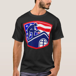 Mens Roof Engineer Roofer _1 T-Shirt