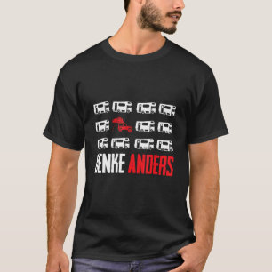 Mens roof tents camping in the car roof tent outd T-Shirt