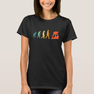 Mens Roofer Evolution Retro Vintage T-Shirt