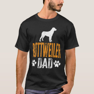 Mens Rottweiler Dad Gift Dog Daddy Rottweiler Fath T-Shirt