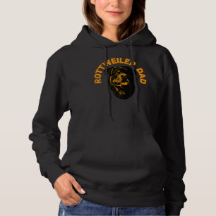 Mens Rottweiler Rottie Dad Daddy Father Hoodie