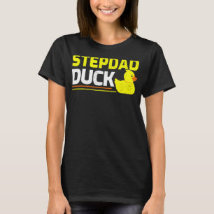 Mens  Rubber Duckling Duck  Stepdad Duck Father's  T-Shirt