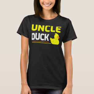 Mens Rubber Duckling Duck Uncle Duck Father's Da T-Shirt