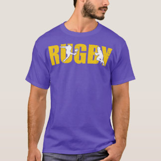 Mens Rugby Player Funny Sports Rugby T-Shirt