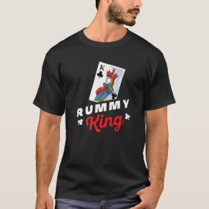 Mens Rummy King  His And Hers Matching Couples Rum T-Shirt