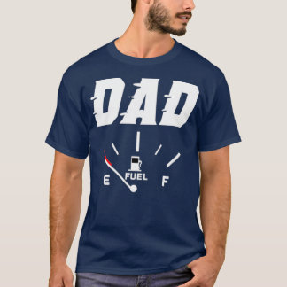 Mens Running On Empty New Dad T-Shirt