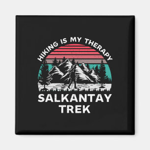 Mens salkantay trek hiking is therapy outdoor magnet