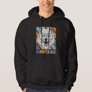 Mens Samoyed Dad Samoyeds Dog Owner Samoyed Hoodie