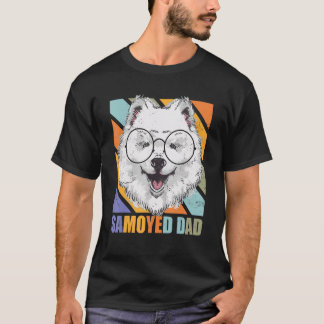 Mens Samoyed Dad Samoyeds Dog Owner Samoyed T-Shirt