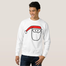 Mens Santa Father Christmas Jumper Sweatshirt