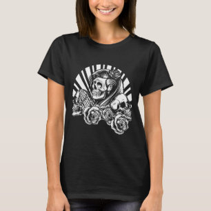 Mens Santa Muerte Government Agencyd Mexican Sugar T-Shirt