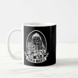 Mens Santa Muerte Mexican Government Agencyd Sugar Coffee Mug