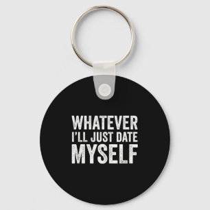 Mens Sarcasm Anti Valentine Key Ring