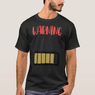 Mens Sarcastic Humour Warning Sarcasm Now Loading T-Shirt