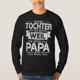 Mens Saying Best Dad Daughter Partner Look Father T-Shirt