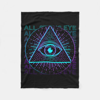 Mens Seeing Eye Retro Seeing Eye Performance Fleece Blanket