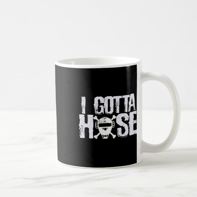 Mens Sell Funny Catcher  Coffee Mug (Right)