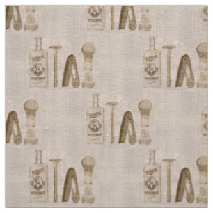 mens shaving fabric