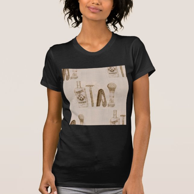 mens shaving T-Shirt (Front)