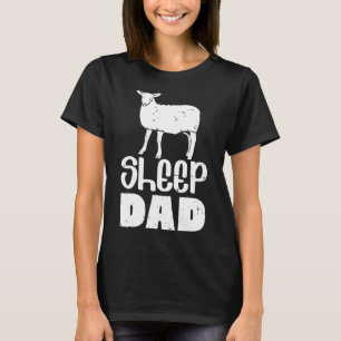 Mens Sheep Dad Farm Animal Farming Life Farmer Ran T-Shirt