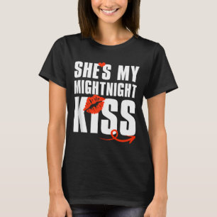 Mens Shes My Midnight Kiss Happy New Year Matching T-Shirt