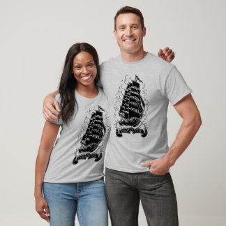 mens ship long sleeve T-Shirt