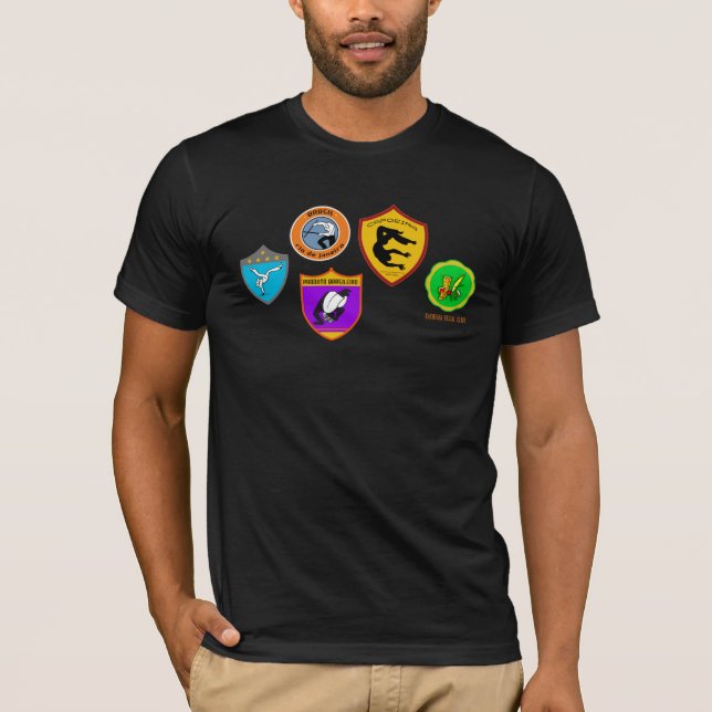 Men's Shirts with Capoeira designs (Front)