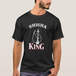 Mens Shisha Bar King Water Pipe Tobacco Smoking Tu T-Shirt