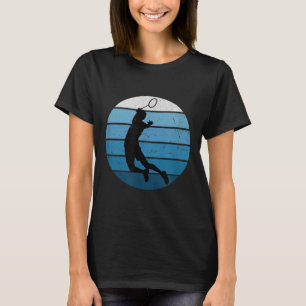 Mens Shuttle Badminton Squash Women  T-Shirt