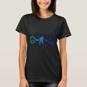 Mens Shuttle Squash Badminton Women  T-Shirt