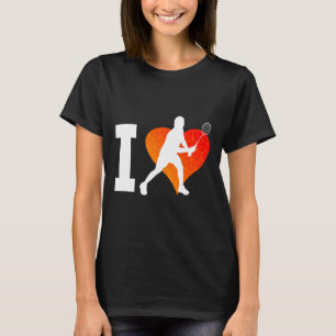 Men's Shuttle Women's Dminton Player T-Shirt
