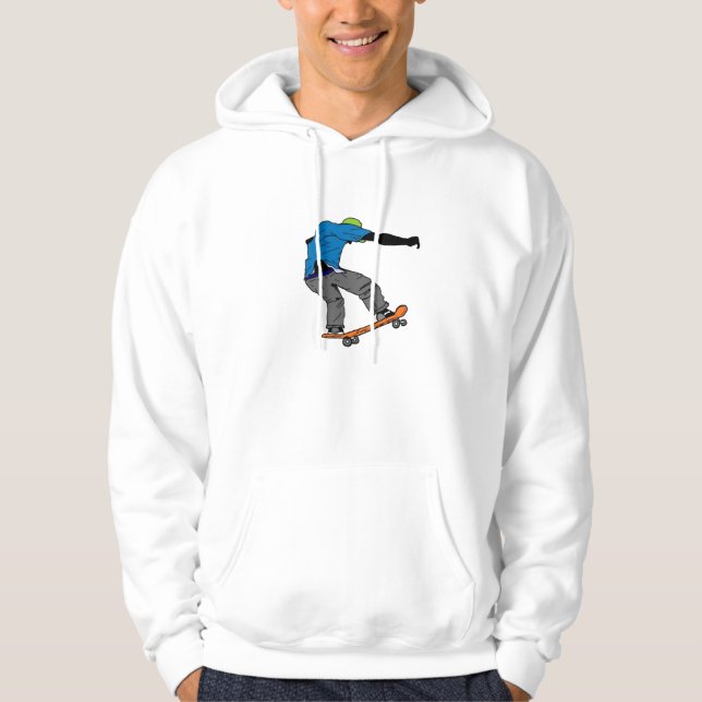Mens Skateboard hoodie (Front)