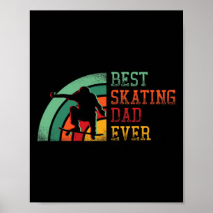 Mens Skateboard Retro Vintage Arts Skateboarding S Poster