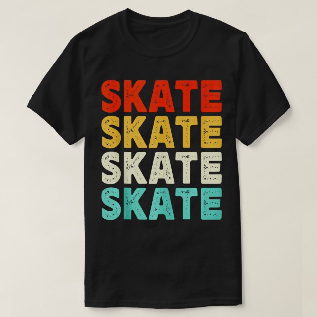 Mens Skateboarder Skateboard Lovers Skateboarding  T-Shirt (Design Front)