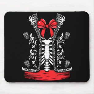 Mens Skeleton Halloween Souls Day Of Government Mouse Pad