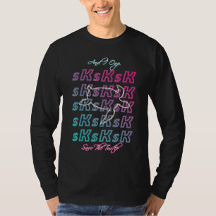 Mens SkSkSk and I oop Save Turtle Funny Meme Teen  T-Shirt