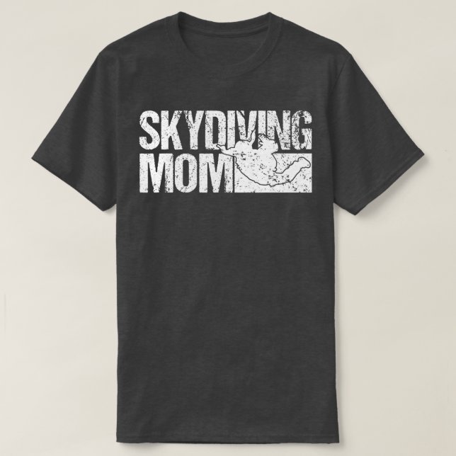 Mens Skydiver Skydiving Mum Skydiving  T-Shirt (Design Front)