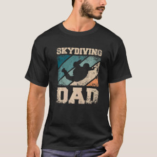 Mens Skydiving Father Dad T-Shirt