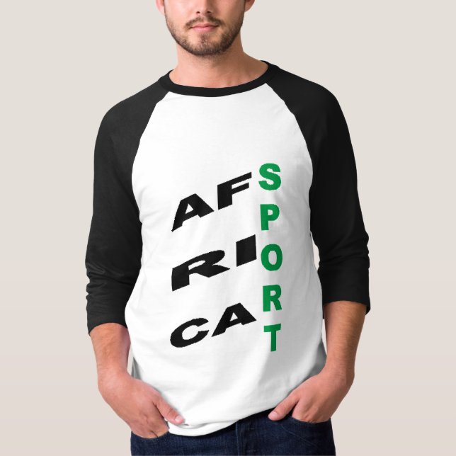 Men's Sleeve Raglan Shirt  DESIGN  AFRICA  SPORT 