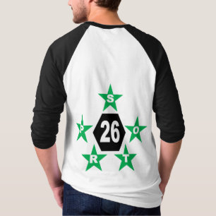 Men's  Sleeve Raglan T-Shirt back  TOP SPORT 26