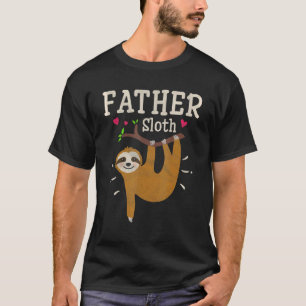 Mens Sloth Graphic Humour Zoo Animal Father T-Shirt