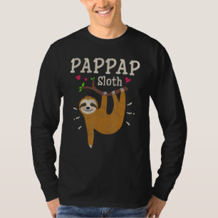 Mens Sloth Graphic Humour Zoo Animal Pappap T-Shirt