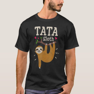 Mens Sloth Graphic Humour Zoo Animal Tata T-Shirt