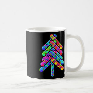 Mens Snowboarding Mountain Pine Tree Snowboard Lov Coffee Mug