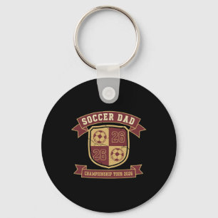 Mens Soccer Dad 26 Championship Tour 2026  Key Ring