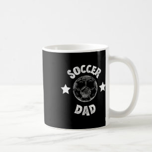 Mens Soccer Dad Family Footbyll Team Player Sport Coffee Mug