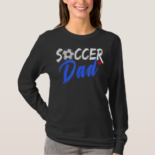 Mens Soccer Dad Sports Players Dad Father's Day T-Shirt