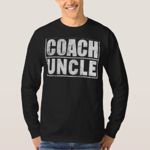 Mens  Soccer Football Basketball Coach Uncle Fathe T-Shirt