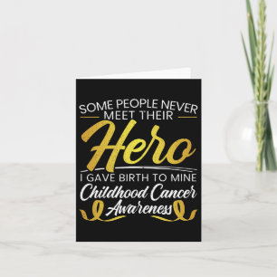 Mens Some People Never Meet Their Hero Childhood C Card